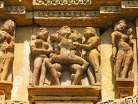 erotic pics inikep stone carved erotic sculptures hindu temple khajuraho madhya pradesh india photo