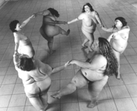 fat nude women art body project leonard nimoy