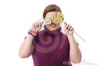 free fat woman pics fat woman lollipops royalty free stock