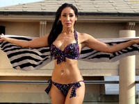 free hot bikinis wallpapers sofia hayat hot bikini