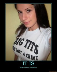 free large tits porn tits criminal cover them demotivational poster