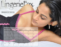 free pics lingerie lingeriefox free pinup lingerie models calendar model march