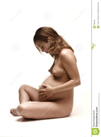 free pregnant nude pics nude pregnant woman holding stomach royalty free getty