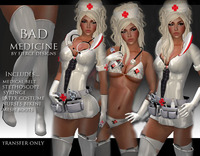 free sexy nurses assets lightbox bad medicine white fierce designs nurses uniformpromo bonus free store card