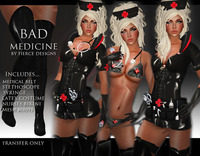 free sexy nurses assets lightbox bad medicine black fierce designs nurses uniformpromo bonus free store card