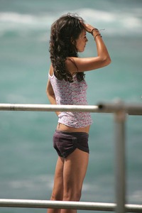 great ass shot mila kunis filming hawaii shorts