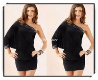 hot black sexy chicks wsphoto hot sale sexy ladies dresses party clubwear one size black item blue