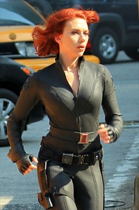 hot red head pics scarlett johansson hot redhead black widow avengers latex wallpaper