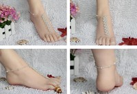 hot sexy feet photo item free shipping pair lot hot sale sexy barefoot anklet jewelry beach sandals