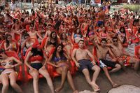 hot teenagers bikinis coca cola chairs free coke bikinis red hot tents all nis