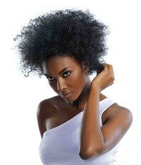 hot young black women curly hairstyle black women