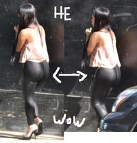 huge ass pictures girl tank pink heels black leggings huge ass fashion york city street style how much too