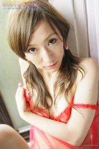 japanese pussy picture kana naruse window wearing red lingerie freeones