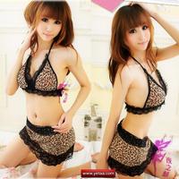 mini skirt sexy pics textiles asian sexy apparel pcs wild lace trim leopard bra set mini skirt string