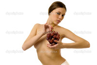 naked girl pics depositphotos beautiful naked girl grape stock photo