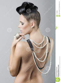 naked sexy girl photos girl nude back hairstyle royalty free stock photo