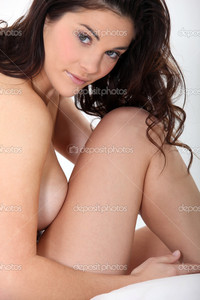 naked woman pics depositphotos beauty shot naked woman sitting bed stock photo