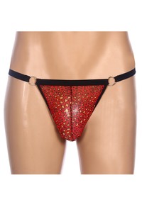 naughty underwear pics media catalog product daa men copy mens wear laceandme red animal print naughty string thong underwear