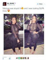 pic of huge ass courtney barnes butt injections news woman inch
