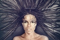 pic of naked black woman depositphotos portrait naked african american woman dreadlocks stock photo