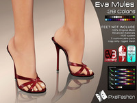 pics of sexy feet assets lightbox eva mules colors slink high feet gaeline tip toe eve avatar mesh