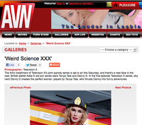 picture gallery xxx avn gallery weird science xxx tanya tate poses