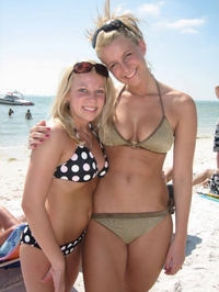 sexy bikini chicks duo hot israeli bikini girls beach
