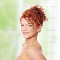 sexy red headed women depositphotos young redhead woman stock photo