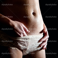sexy wet panties pic depositphotos wet body young woman white panties stock photo