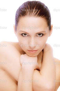 young nude pics depositphotos portrait young nude woman who lours stock photo