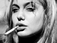 fat sexy woman women smoking female