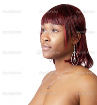 nude photos of black woman depositphotos young black woman bare shoulder portrait stock photo