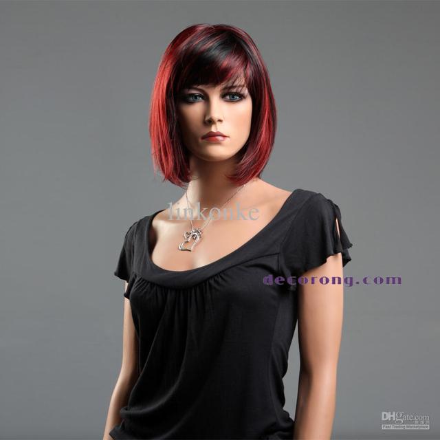 hot young black women hot women black red short cde bob albu wigs