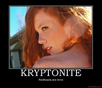 hot red head pics kryptonite redhead woman girl hot babe demotivational poster category uncategorized