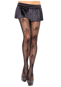 images pantyhose products skull print pantyhose pirate accessories page